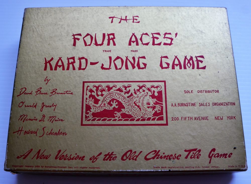 LAW 20_0710_I. The Four Aces' Card-Jongg Game.